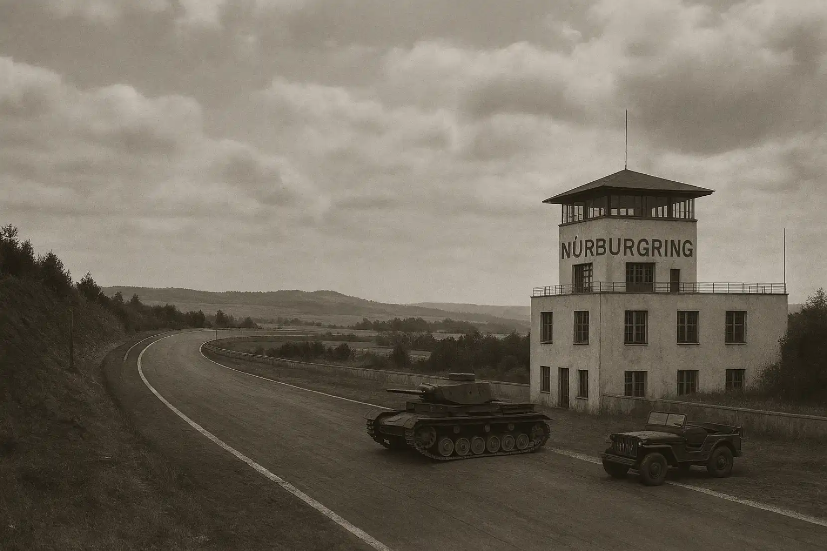 nurburgring during WW2